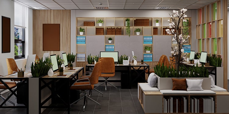 Office Space interior