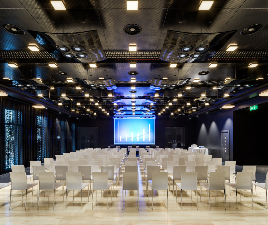 Banquet-style Meeting Room Layout