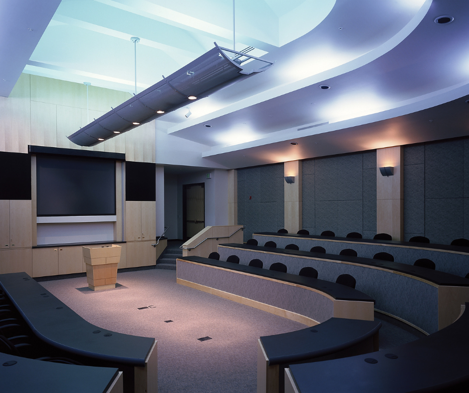 Classroom-style Meeting Room Layout